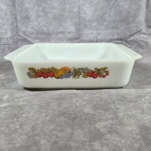 Anchor Hocking Fruit Nature's Bounty 8x8 Casserole 1.5 Quart